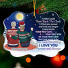 I Wish I Could Turn Back The Clock - Personalized Custom Benelux Shaped Acrylic Christmas Ornament - Gift For Couple, Husband Wife, Anniversary, Engagement, Wedding, Marriage Gift, Christmas Gift