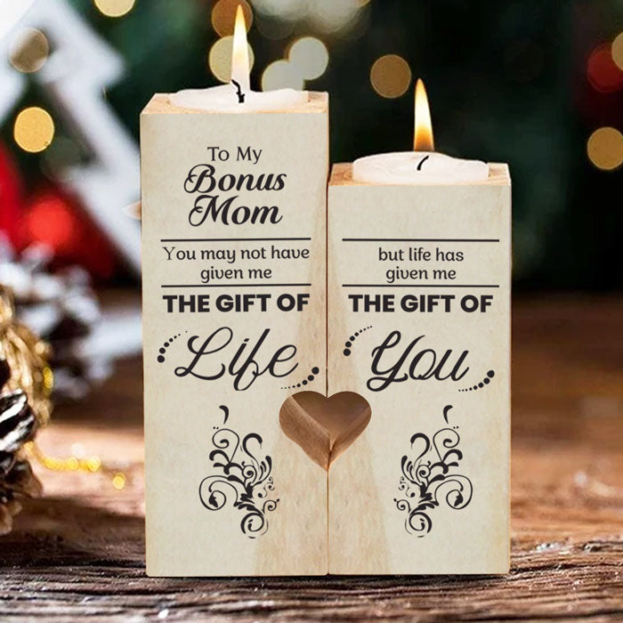 Bonus Mom Gift - Sentimental Color Candle Holder