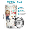 I Never Dreamed I'd Be This Crazy Cat Mom With These Cutest Cats Ever - Personalized Tumbler - Gift For Cat Lovers, Cat Owners, Cat Gift, Gift For Pet Lovers