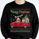 Custom Name Christmas Dog Gifts for Pet Lovers - Personalized Apparel