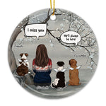 Custom Pet Memorial Angel Gifts - Personalized Ornament