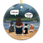 Custom Name Pet Memorial Gifts for Dog Lovers - Personalized Ornament