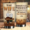Love, Your Grumpy Old Husband - Personalized Tumbler - Gift For Couples, Husband Wife