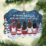 Custom Name Christmas Friends Gifts - Personalized Ornament