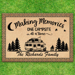 Custom Family Camping Gifts - Personalized Doormat
