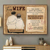 You're My Queen Forever - Personalized Horizontal Poster - Gift For Couples, Husband Wife