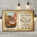 Custom Name Romantic Couple Gifts - Personalized Canvas
