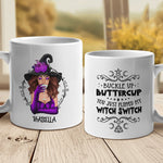 Custom Name Funny Witch Gifts for Women - Personalized Mugs