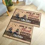 Custom Name Funny Couple Gifts for Home - Personalized Doormat