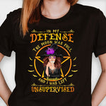 Custom Name Funny Witch Moon Gifts for Women - Personalized Apparel