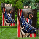 Custom Dog Breed Patriotic Gifts for Dog Lovers - Personalized Flag