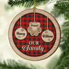 Have A Merry Little Christmas - Personalized Custom Round Shaped Wood Christmas Ornament