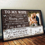 Custom Photo Love Letter Gifts for Wife - Personalized Poster