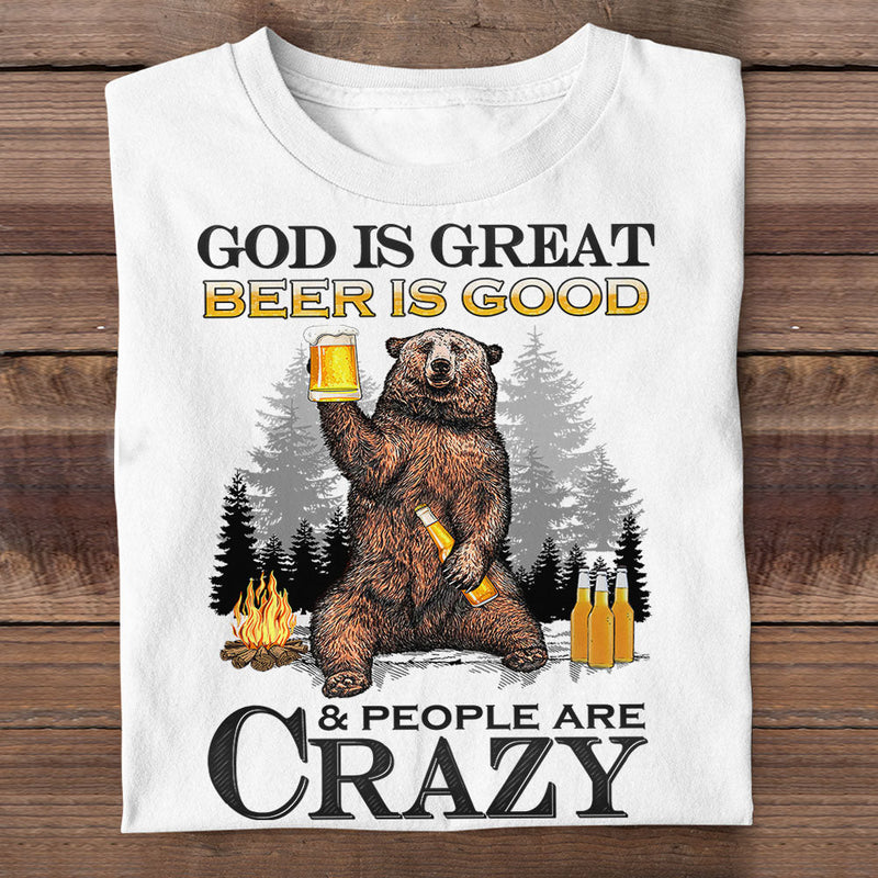 God Is Great - Beer Is Good - T-shirt