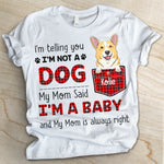 Custom Dog Breed Name Funny Dog Mom Gifts - Personalized Apparel