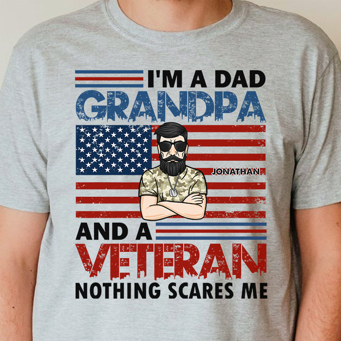 I'm A Veteran - Gift For 4th Of July - Personalized Unisex T-Shirt