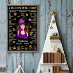 Custom Name Kitchen Witchery Decor - Personalized Poster