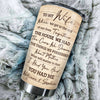 I Had You And You Had Me - Upload Image, Gift For Couples - Personalized Tumbler