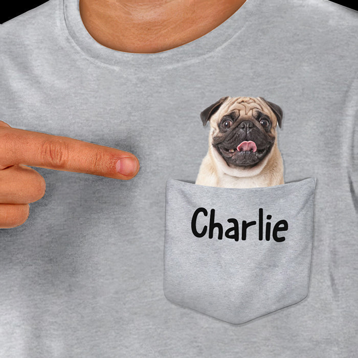 Custom Pet Photo Dog Lover Gifts - Personalized Apparel