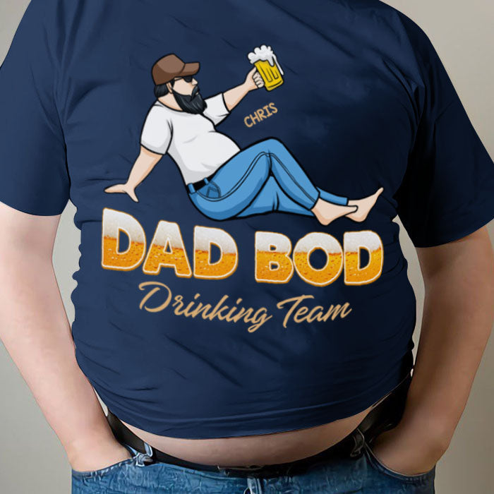 Funny Dad Bod Drinking Team Gifts for Dads - Apparel