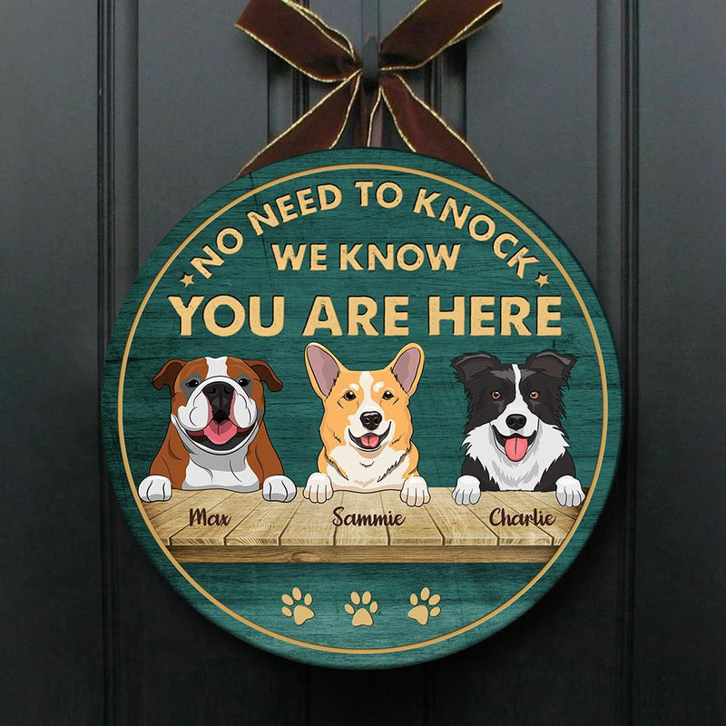 Custom Dog Breed Welcome Gifts for Dog Lovers - Personalized Wood Sign