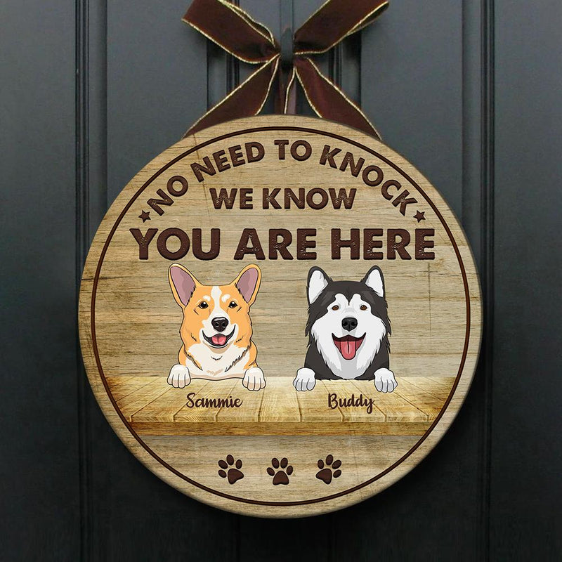 Custom Dog Breed Welcome Gifts for Dog Lovers - Personalized Wood Sign