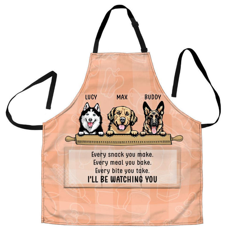 I Will Be Watching You - Funny Personalized Dog Apron
