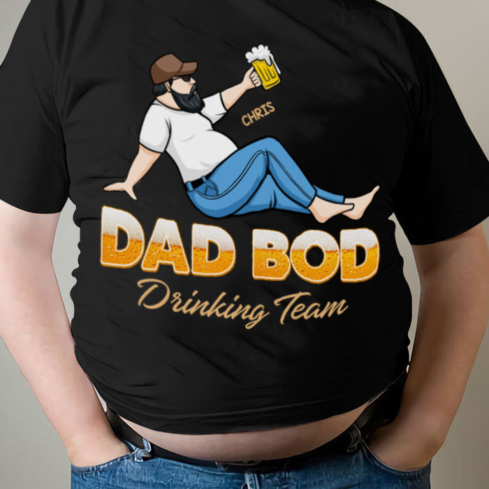Funny Dad Bod Drinking Team Gifts for Dads - Apparel