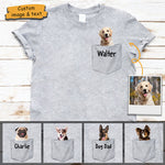 Custom Pet Photo Dog Lover Gifts - Personalized Apparel