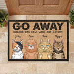 Custom Name Funny Cat Lover Gifts - Personalized Doormat