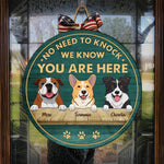 Custom Dog Breed Welcome Gifts for Dog Lovers - Personalized Wood Sign