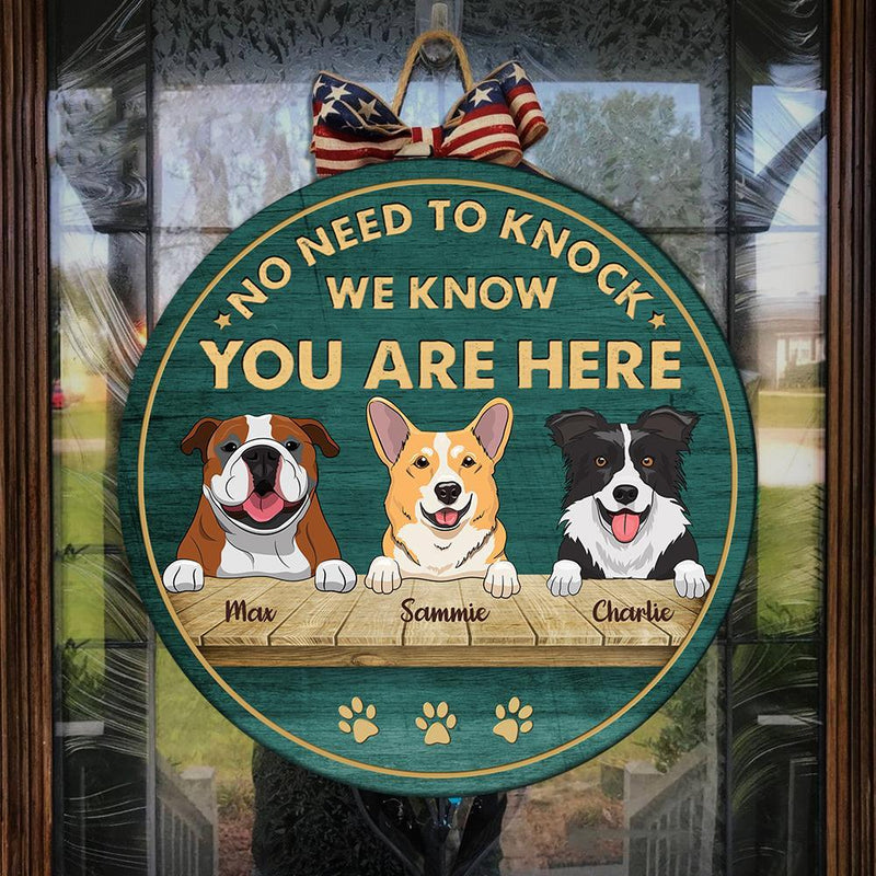Custom Dog Breed Welcome Gifts for Dog Lovers - Personalized Wood Sign