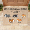 Todos Os Convidados Devem Ser Aprovados Pelo Cão Portuguese - Funny Personalized Dog Decorative Mat