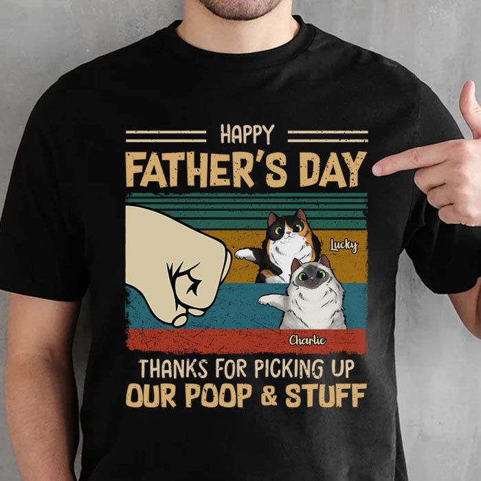 Funny Father's Day Cat Dad Gifts - Apparel