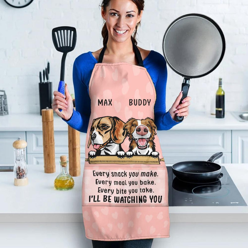 I Will Be Watching You - Funny Personalized Dog Apron