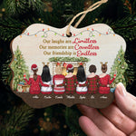 Custom Name Christmas Gifts for Friends - Personalized Ornament