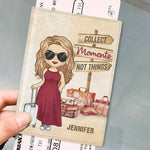 Custom Name Travel Adventure Gifts for Women - Personalized Passport Cover