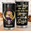 Born With The Magic In Their Souls - Personalized Tumbler - Gift For Yourself, Halloween Gift