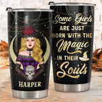 Custom Name Witch Gifts for Women - Personalized Tumbler