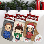 Custom Name Family Christmas Gifts - Personalized Christmas Stocking