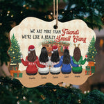 Custom Name Christmas Gifts for Best Friends - Personalized Ornament