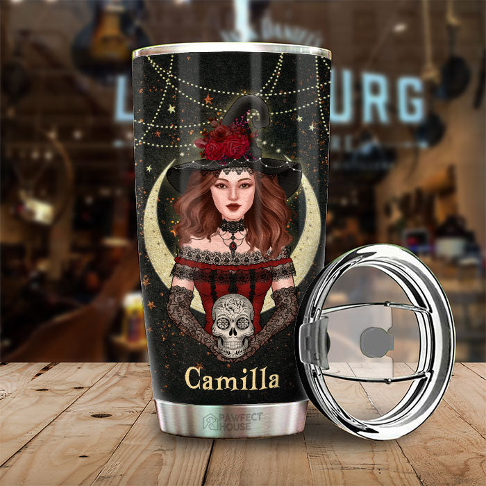 What We Think We Become - Personalized Tumbler - Gift For Yourself, Halloween Gift