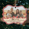 This Is Us, Our Story - Personalized Custom Benelux Shaped Wood Photo Christmas Ornament - Upload Image, Gift For Family, Christmas Gift