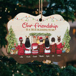 Custom Name Christmas Gifts for Friends - Personalized Ornament