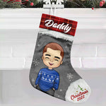 Custom Name Family Christmas Gifts - Personalized Christmas Stocking
