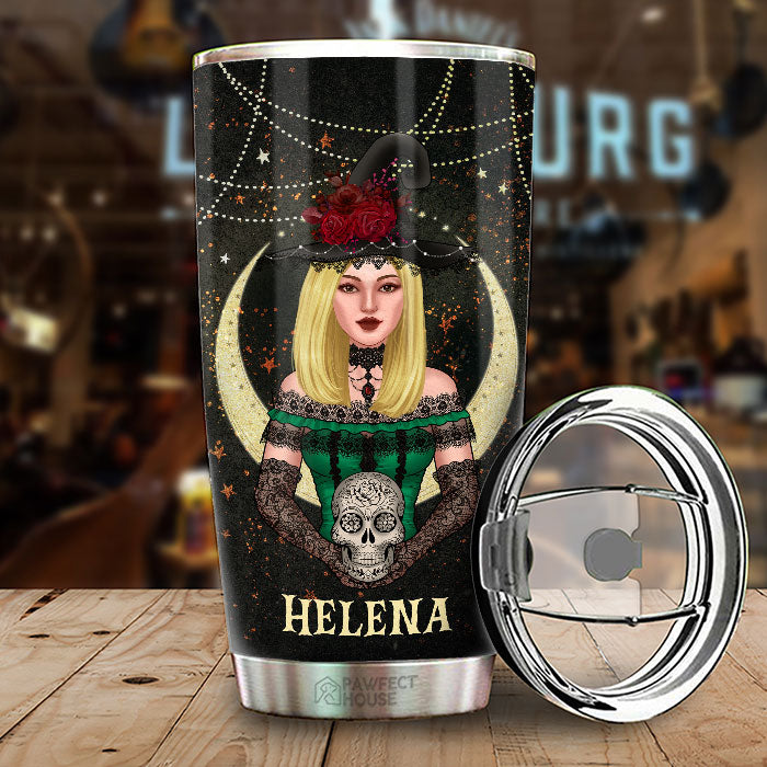 She Whispered Back I Am The Storm - Personalized Tumbler - Gift For Yourself, Halloween Gift