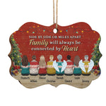 Custom Name Family Christmas Gifts - Personalized Ornament