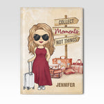 Custom Name Travel Adventure Gifts for Women - Personalized Passport Cover