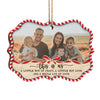 This Is Us, Our Story - Personalized Custom Benelux Shaped Wood Photo Christmas Ornament - Upload Image, Gift For Family, Christmas Gift