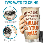 Custom Name Funny Father's Day Gifts for Dad - Personalized Tumbler